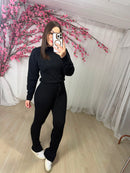 Conjunto de Tricô Modal — Blusa + Calça